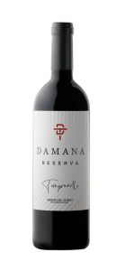 Bottle of red wine Damana Reserva 2021