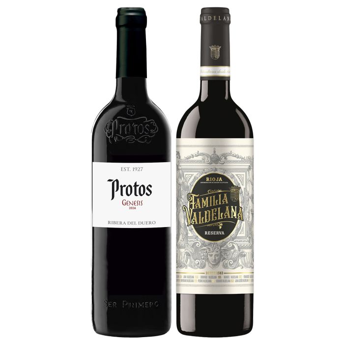 Protos Genesis 2024 and Familia Valdelana Reserva 2021