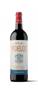 Bottle of red wine Voelos Crianza 2020